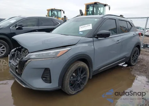 2023 Nissan Kicks Sr Xtronic Cvt z USA, uszkodzony, nr VIN 3N1CP5DV7PL486382